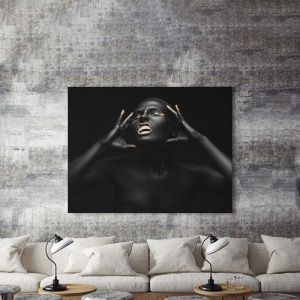 Tablou Canvas Golden Tribal 2 - Img 4
