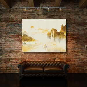 Tablou Canvas Golden Valley - Img 4