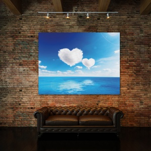 Tablou Canvas Hearts In The Sky - Img 2