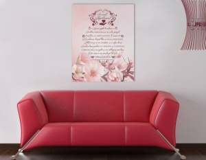 Tablou Canvas In Acest Apartament - Flori De Cires - Img 3
