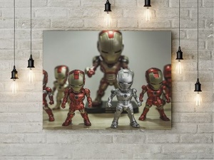 Tablou Canvas Iron Men Army