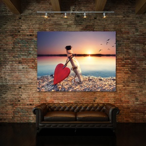 Tablou Canvas Love Message In A Bottle - Img 2