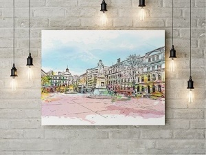 Tablou Canvas Main Square - Img 3