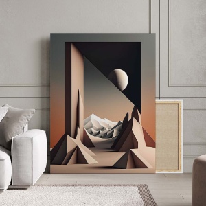 Tablou Canvas Modern Abstract - 3D Nocturna - Img 2