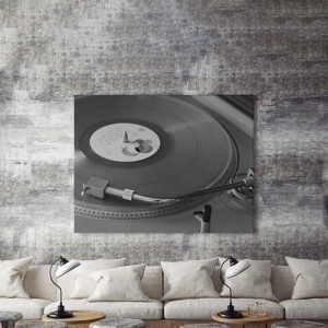 Tablou Canvas Muzica De Pe Vinil - Img 4