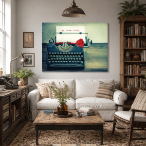 Tablou Canvas My Love Story
