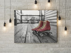 Tablou Canvas Patine Cu Rotile - Img 2