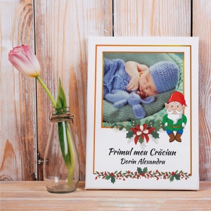 Tablou Canvas Personalizat - Primul meu Craciun (piticut) - Img 4