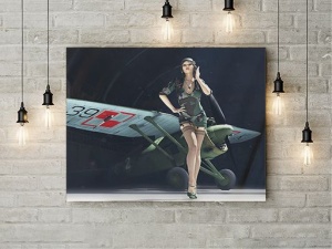 Tablou Canvas Sexy Pilot - Img 2