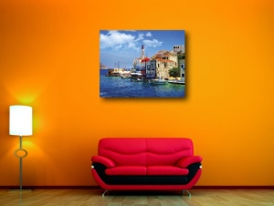 Tablou Canvas - Yahturi in port - Img 5