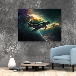 Tablou Cosmic turtle