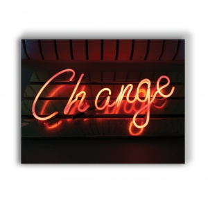 Tablou Motivational - Change! - Img 3