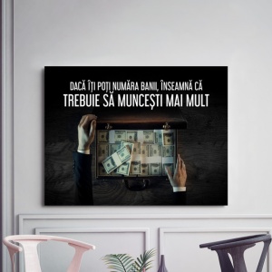 Tablou Motivational - Daca Iti Poti Numara Banii - Img 3