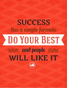 Tablou Motivational - Do Your Best And People Will Like It - Img 3