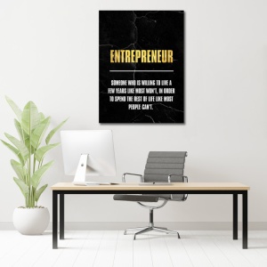Tablou Motivational - Entrepreneur (definition) - Img 4