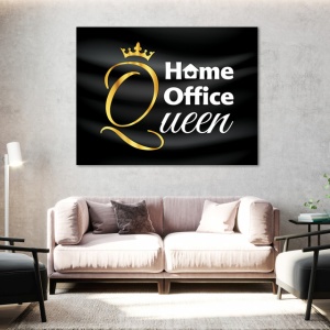 Tablou Motivational - Home office queen - Img 4