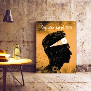 Tablou Motivational - Keep your mind open