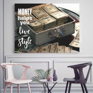 Tablou Motivational - Live With Style - Img 2