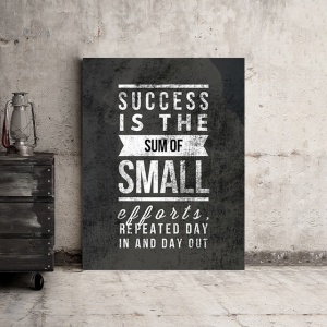 Tablou Motivational - Success Is The Sum Of Small Efforts - Img 3