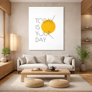 Tablou Motivational - Today is your day