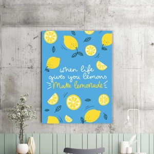 Tablou Motivational - When Life Gives You Lemon - Img 2