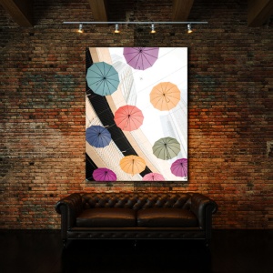 Tablou Office - Umbrellas In The Sky - Img 3
