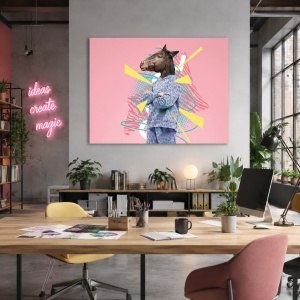 Tablou Urban modern horse
