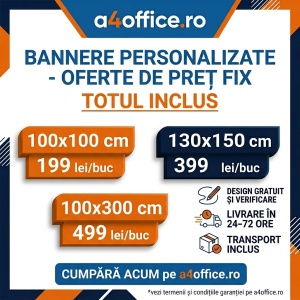 Banner personalizat TOTUL INCLUS