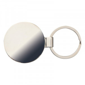 Breloc din lemn rotund - personalizata cu logo - 1397 - Img 2
