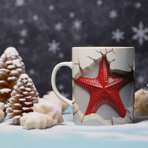 Cana De Craciun - 3D Starfish - Img 3