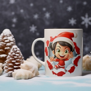 Cana De Craciun - Cute Elf Boy - Img 2