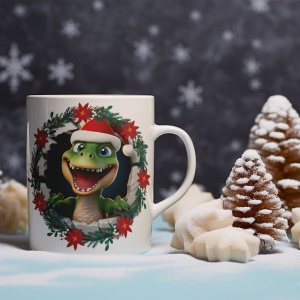 Cana De Craciun - Dino Grinch (mesaj personalizat) - Img 2