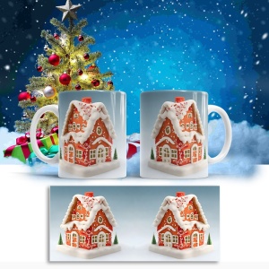 Cana De Craciun - Gingerbread House Comet
