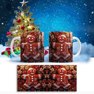 Cana De Craciun - Gingerbread Man 3D - Img 2
