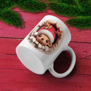 Cana De Craciun - Small Curious Baby Reindeer