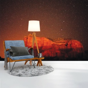 Foto tapet Canyon at night
