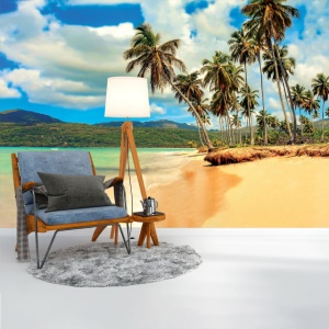 Foto tapet Palm beach
