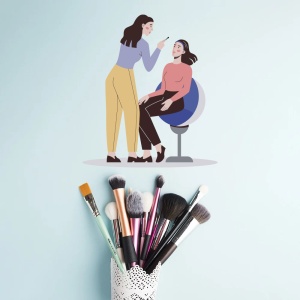 Make-up (flat design) - Img 3