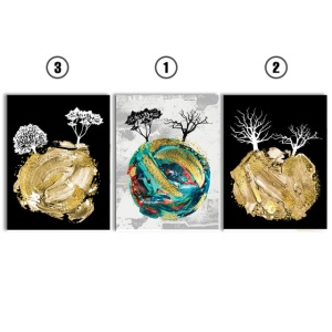 Set Tablouri Canvas - Imaginary Planet - Img 2