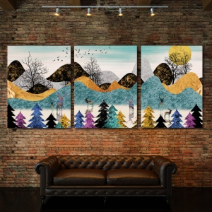 Set Tablouri Canvas - Magical Forest - Img 4