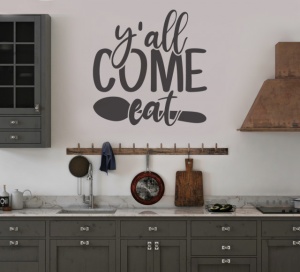Sticker Bucatarie - Come and eat