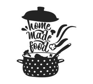Sticker Bucatarie - Home made food - Img 2