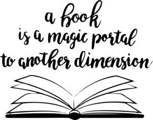 Sticker De Perete A Book Is A Magic Portal - Img 4