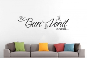 Sticker De Perete Bun Venit Acasa