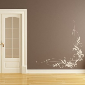 Sticker De Perete Curved Vine Leaf - Img 3