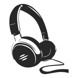 Sticker de Perete Headphones Music - Img 4