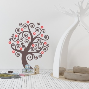 Sticker De Perete Minunatul Arbore Abstract