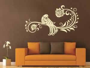 Sticker De Perete Pasarea Florilor