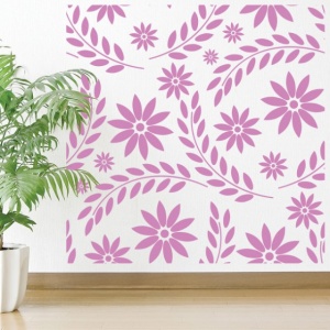 Sticker de Perete Petals Flowers Design - Img 2
