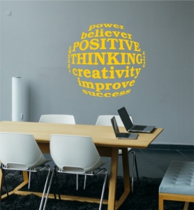 Sticker De Perete Positive Thinking - Img 3